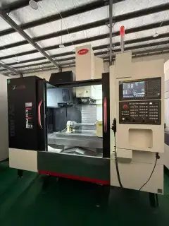 Used JiRFINE EV-850 Vertical Machining Center with FANUC 0i-MF Plus and Gutian 170 4 th Axis photo 1