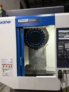 Used Brother S 500 X 1 BT30 Vertical Machining Center photo 4