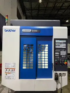 Used Brother S 500 X 1 BT30 Vertical Machining Center photo 1