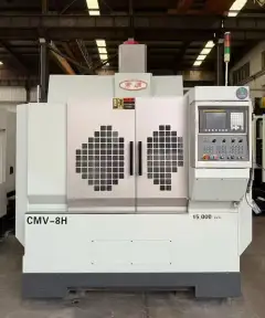 Used CHAMPMILL CMV-8 H Vertical Machining Center with FANUC 0i-MD photo 1