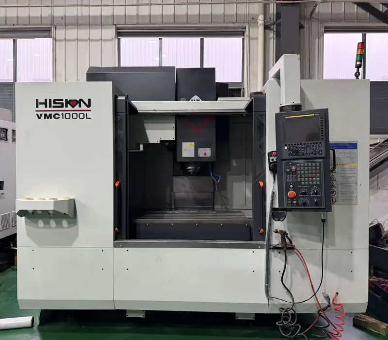 Used 2020 HISION VMC1000L Vertical Machining Center, FANUC 0i-MF Plus, S/N X 2020050492 photo 1
