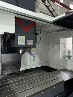 Used 2020 HISION VMC1000L Vertical Machining Center, FANUC 0i-MF Plus, S/N X 2020050492 photo 5