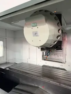 Used Deyang TV 1300 Vertical Drilling and Tapping Center with Mitsubishi M 80 Control photo 4