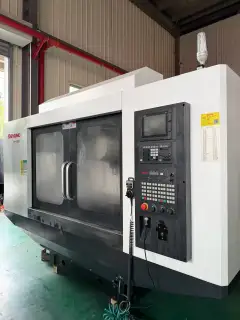 Used Deyang TV 1300 Vertical Drilling and Tapping Center with Mitsubishi M 80 Control photo 2