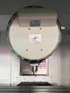 Used Deyang TV 1300 Vertical Drilling and Tapping Center with Mitsubishi M 80 Control photo 5