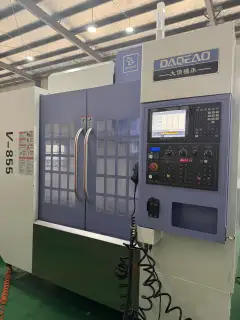 Used Daqiao 855 Vertical Machining Center with Mitsubishi M 80 Control photo 2