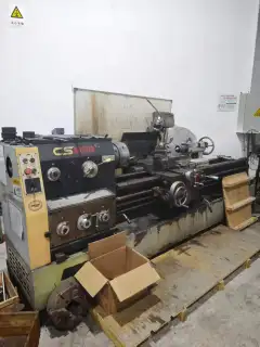 Used Baoji CS 6150 B Conventional Lathe with Large Spindle Bore photo 1