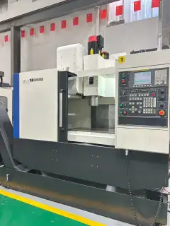 Used Hyundai WIA F 400 Vertical Machining Center with FANUC i Series Control photo 2