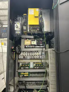 Used Hyundai WIA F 400 Vertical Machining Center with FANUC i Series Control photo 8