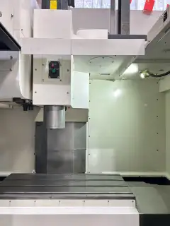 Used Hyundai WIA F 400 Vertical Machining Center with FANUC i Series Control photo 7