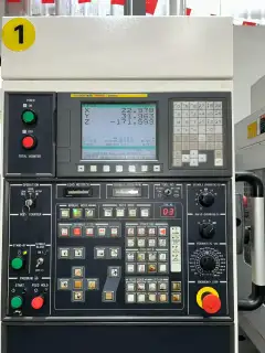 Used Hyundai WIA F 400 Vertical Machining Center with FANUC i Series Control photo 5
