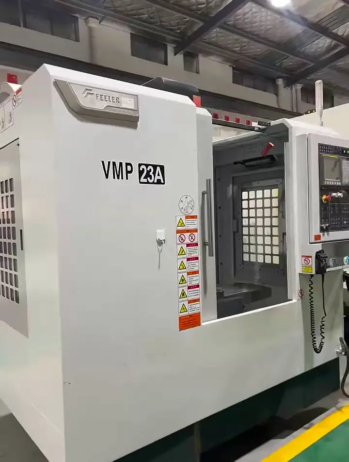 Used FEELER VMP-23 A Vertical Machining Center with FANUC MF Control photo 1