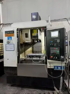 Used JUREN CNC 650 L Vertical Machining Center with Mitsubishi M 80 Control photo 5