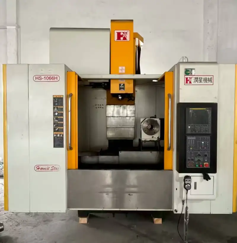 Used Runstar HS-1066 H Raised-Column Vertical Machining Center with FANUC 0i-MF Plus photo 1