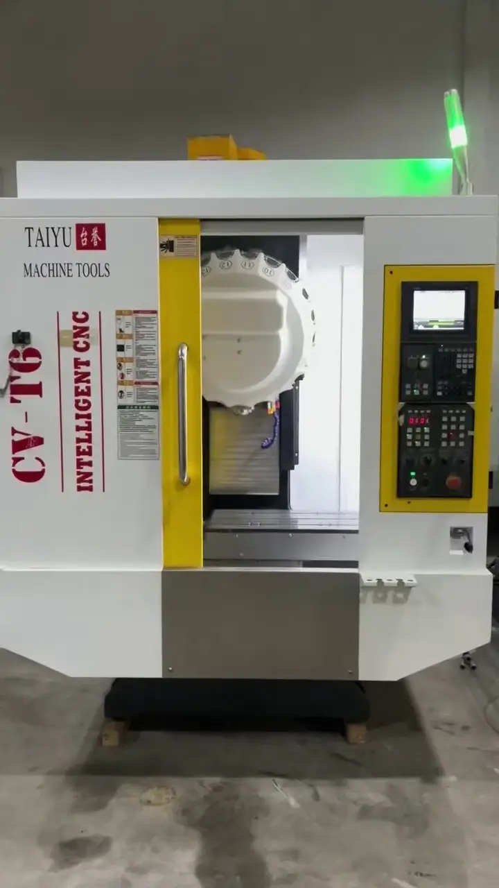 Used T 6 Vertical Machining Center with Mitsubishi M 80 Control photo 1