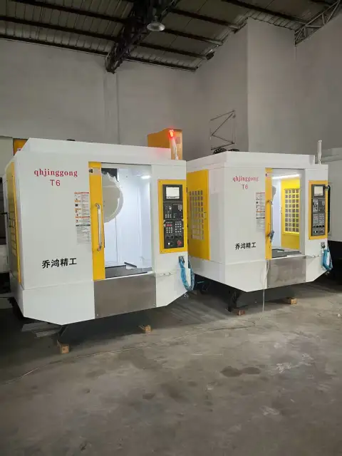 Pusat Pemesinan Vertikal Qiaohong T 6 Bekas dengan Kontrol Mitsubishi M 80