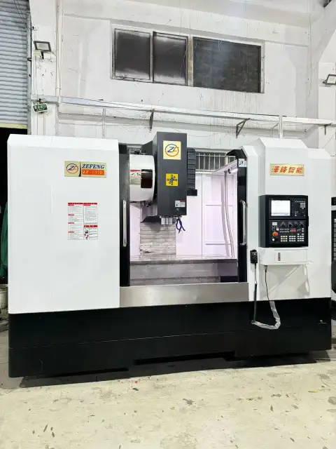 Used ZEFENG 1370 Vertical Machining Center with Mitsubishi M 80 Control
