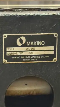 Used Makino A 99 E Horizontal Machining Center photo 8