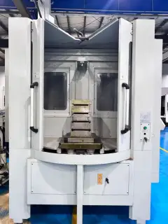 Used Quick H 56 Dual-Station Horizontal Machining Center with Siemens Control photo 3