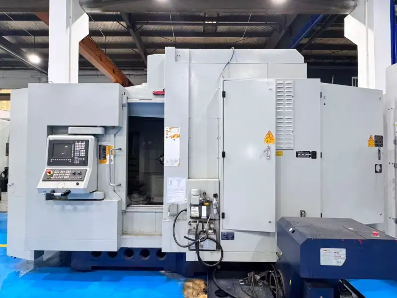 Used Quick H 56 Dual-Station Horizontal Machining Center with Siemens Control photo 1