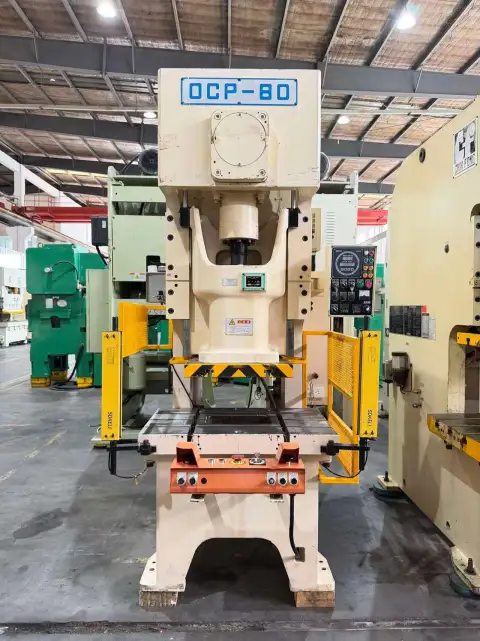 Used Chin Fong OCP-80 E Punch Press