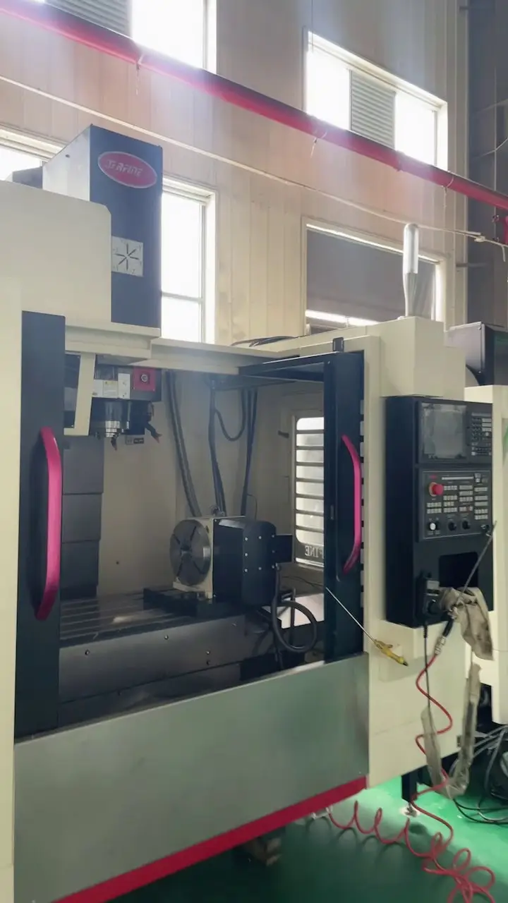 Used JiRFINE VH 85 Vertical Machining Center with 4 th Axis photo 1