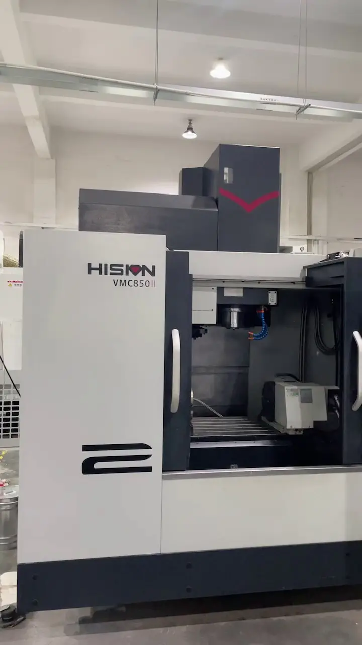 Used HISION VMC 850 II Vertical Machining Center with 4 th Axis and Through-Spindle Coolant photo 1