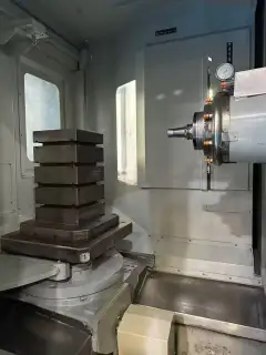 Used Quick Jet H 56 Horizontal Dual-Station Machining Center with Siemens 840 D photo 5