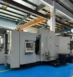 Used Quick Jet H 56 Horizontal Dual-Station Machining Center with Siemens 840 D photo 1