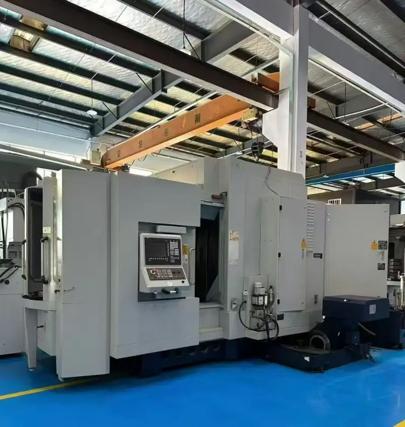 Used Quick Jet H 56 Horizontal Dual-Station Machining Center with Siemens 840 D photo 1