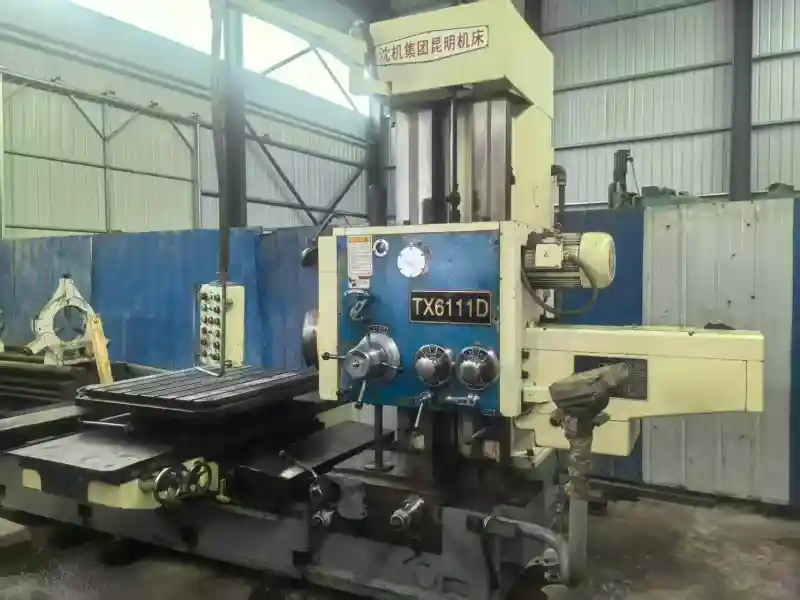 Used Kunming Machine Tool TX 6111 D Digital Display Horizontal Boring and Milling Machine photo 1