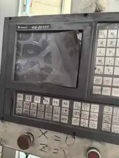Used Shenyang CW 6163 B CNC Horizontal Lathe with Anqiang AQ-2010 T Control photo 3