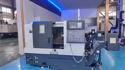 Used Leadwell F 1 CNC Lathe with FANUC Control