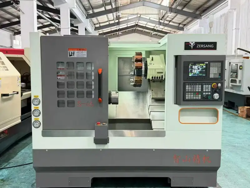 Used ZERSANG S-46 Turn-Mill CNC Lathe with 12-Station BMT 45 Live Tooling Turret photo 1
