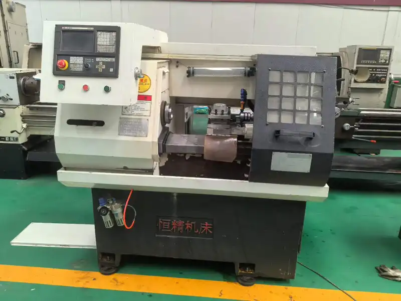 Used Hengjing CJK 6130 Instrument CNC Lathe photo 1