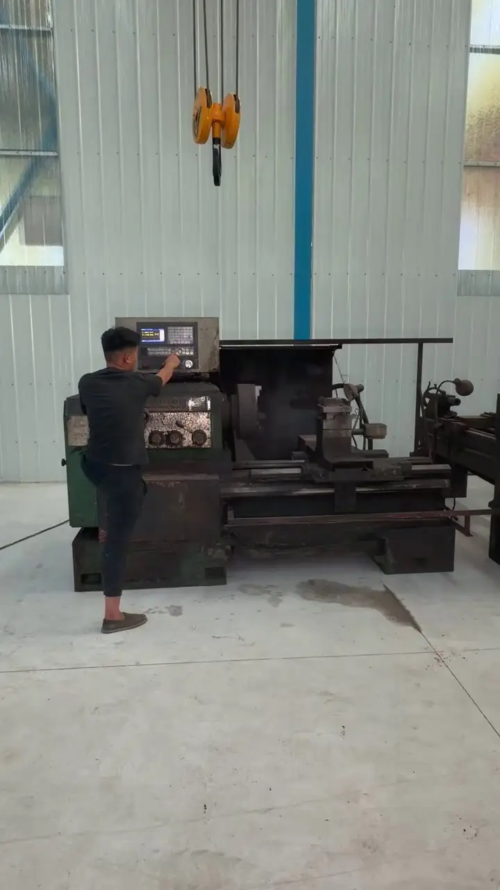 Used Qihang 6180/750 CNC Lathe with GSK 980 Control photo 1