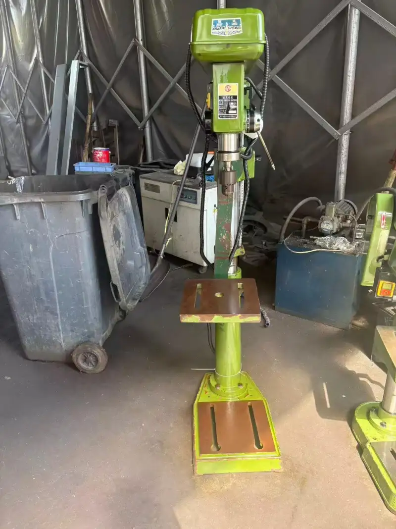 Used Xiling ZQ 4125 Bench Drill Press with Extended-Travel Worktable photo 1