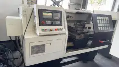 Used Sunshi CJK 6140 CNC Horizontal Lathe with Hydraulic Chuck photo 2