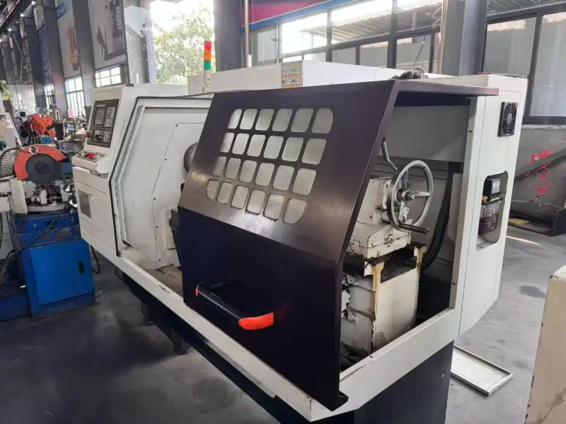 Used Sunshi CJK 6140 CNC Horizontal Lathe with Hydraulic Chuck photo 1