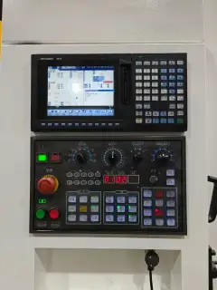 Used HATEN VMA-1165 Vertical Machining Center with Mitsubishi M 70, BT40, 24-Tool ATC photo 5