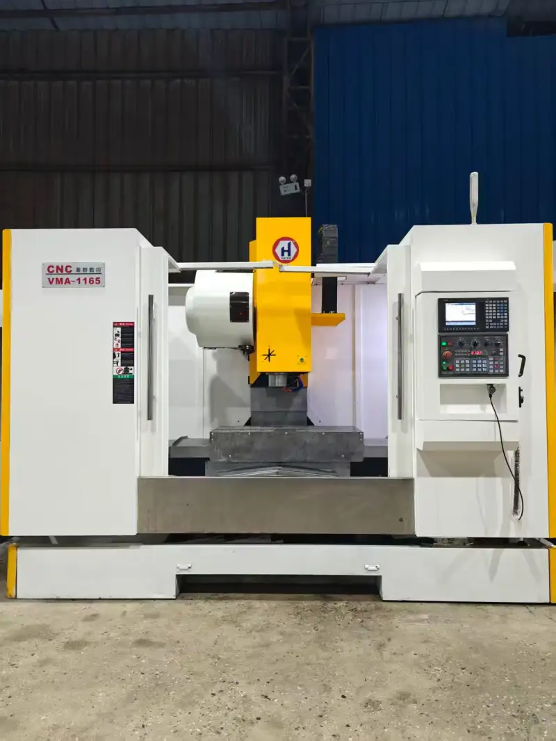 Used HATEN VMA-1165 Vertical Machining Center with Mitsubishi M 70, BT40, 24-Tool ATC photo 1
