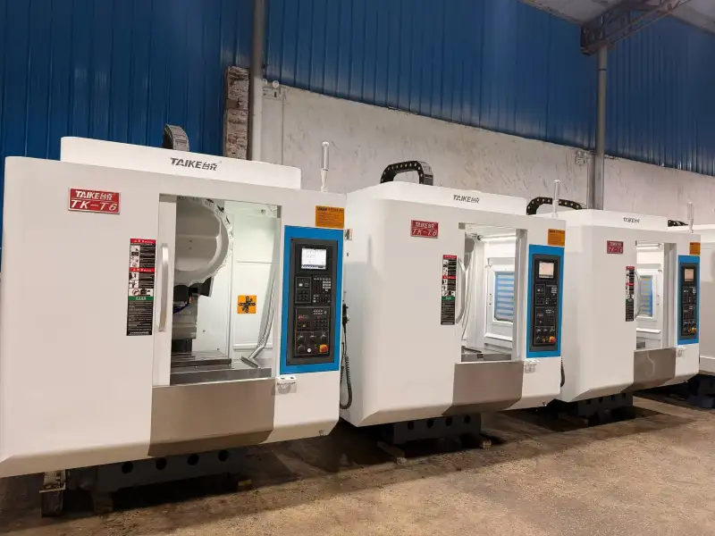 Used TAIKE TK-T 6 Vertical Machining Center with Mitsubishi M 80 Control photo 1