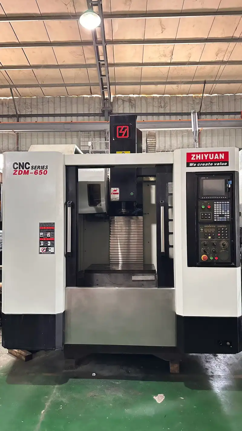 Used ZHIYUAN ZDM-650 Heavy-Duty Vertical Machining Center with Mitsubishi M 70 A Control photo 1