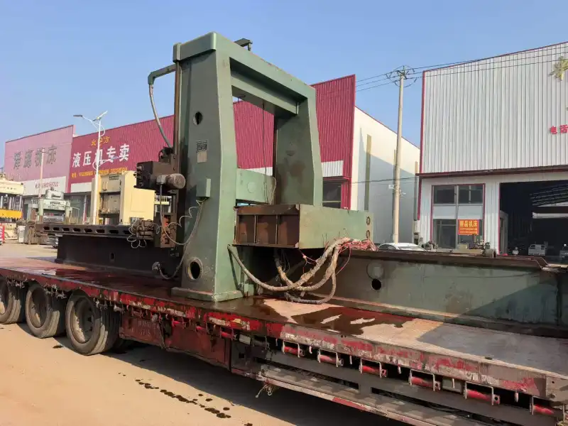 Used Qingdao Yuejun 1.5 m x 4 m Cantilever-Head Gantry Milling Machine photo 1