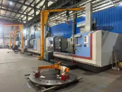 Used HTSK CK 5123 D CNC Vertical Lathe with Siemens SINUMERIK Control photo 2