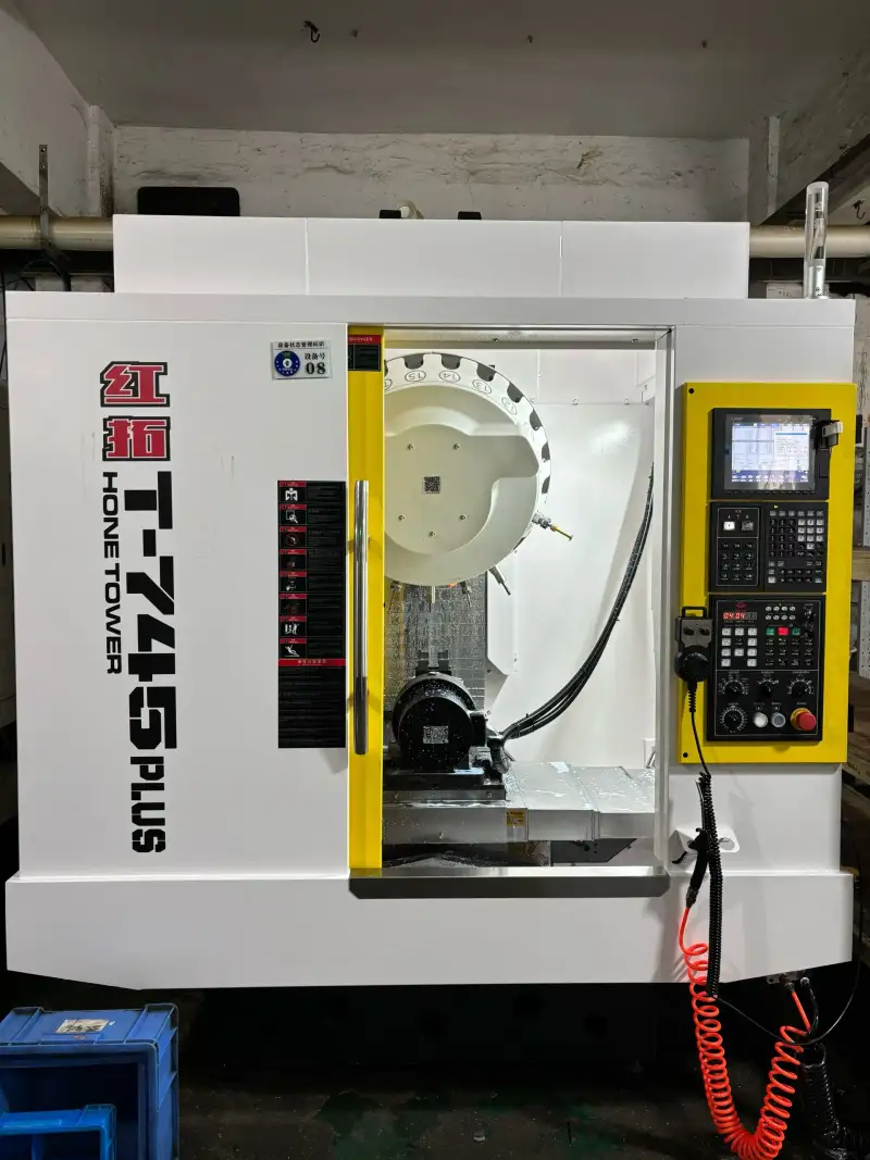 Used Hongtuo T-745 PLUS Vertical Machining Center with 4 th Axis photo 1