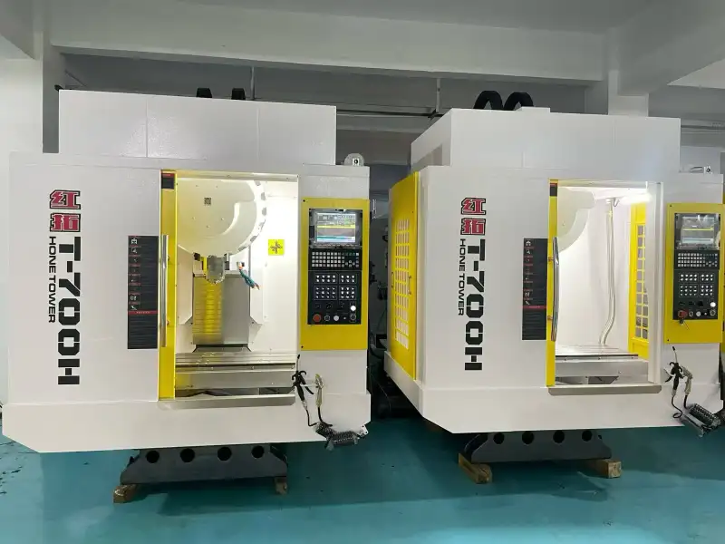 Used HONE TOWER T-700 H CNC Drilling and Tapping Center with Extended Column and 21-Station Servo ATC photo 1