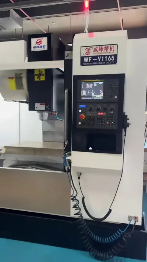 Бывший в употреблении вертикальный обрабатывающий центр WEIFENG WF-V 1165 с ЧПУ FANUC