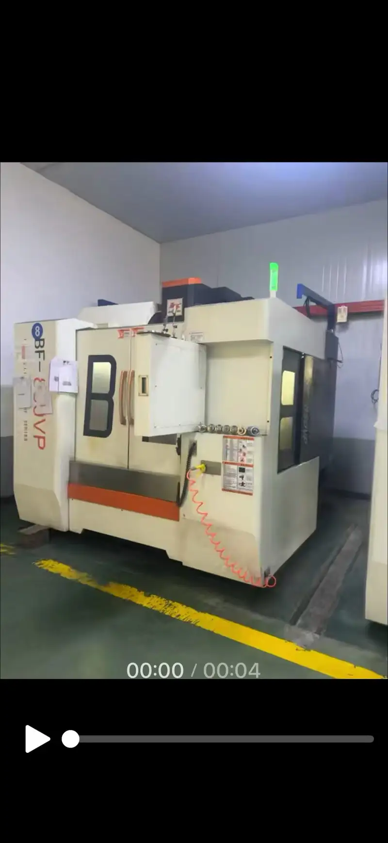 Used BAOFENG 850 VP Vertical Machining Center with Mitsubishi M 80 Control photo 1