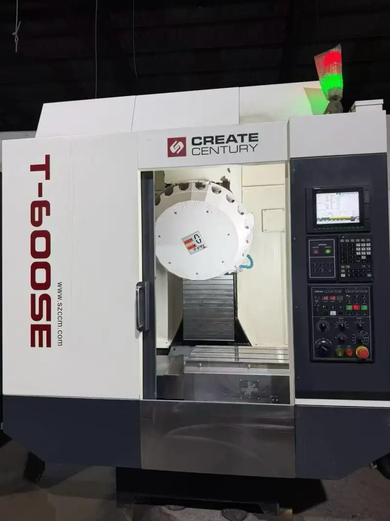 Used Taikan T 600 SE Vertical Machining Center with Mitsubishi M 80 Control photo 1
